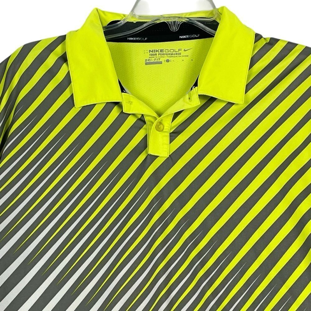 Men's Nike Golf Tour Performance Dri-Fit Polo Large - Picture 3 of 10